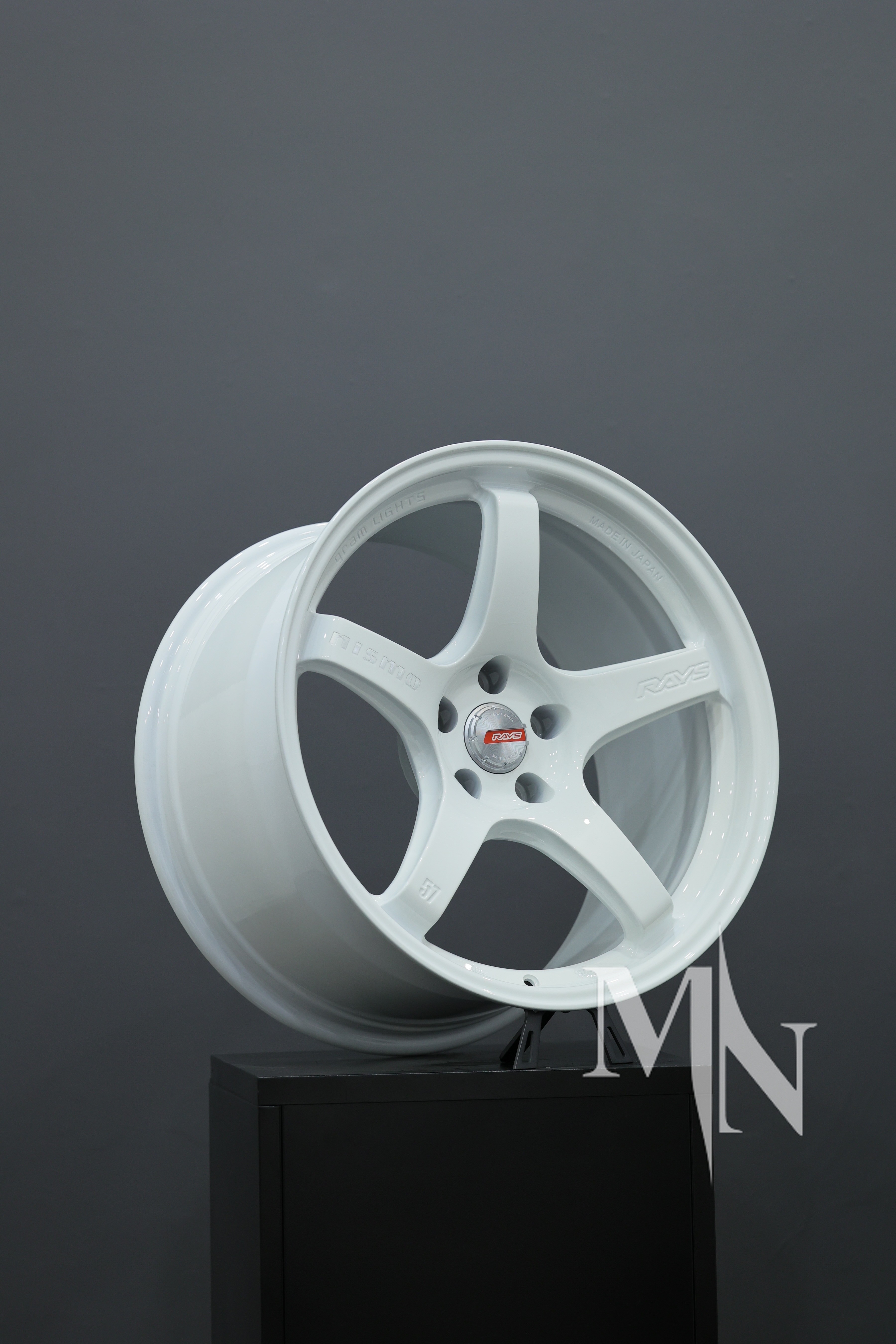 Custom Forged Nismo Rays 57CR Wheels 370Z 350Z Clubsport White rims