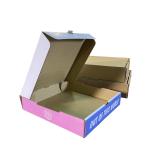 Wholesale Custom Printed Size Color Kraft Paper Corrugated Food Pizza Packaging