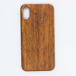 Wood & TPU Custom iPhone Cases , Sapele Real Wood Case for iPhone