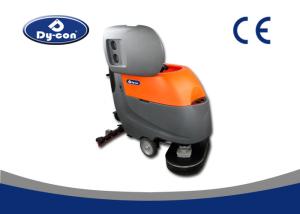 Wholesale 13 Inch Brush Hardwood Floor Cleaner Machine Easy Cleaning Orange / Gray from china suppliers
