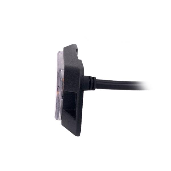 Side Flashing 12V - 24V LED Strobe Warning Lights IP67 Strobe Light For Vehicle