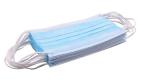 Blue Dust Proof Adult 3 Ply Non Woven Face Mask