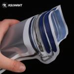 120MIC weed water proof three side sealed custom printing food packing bag