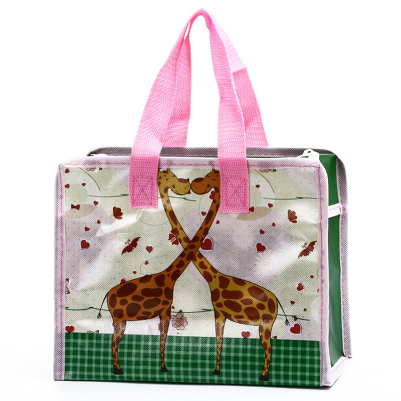 customized promotional woven polypropylene bags with handle