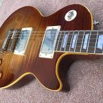 standard LP 1959 R9 electric guitar, Tobacco burst maple top LP electric guitar,