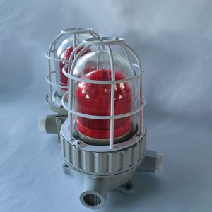Explosion Proof Audible Visual Solar Obstruction Light IP66 90db For Hazardous