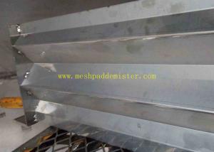Wholesale SS316L Vane Plate Droplet Separator Mist Eliminator 1mm Thickness Corrugated Plate from china suppliers