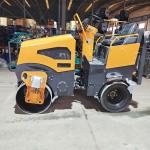 BM2500 Articulated Double Drum Vibratory Roller with Yellow/Green Design