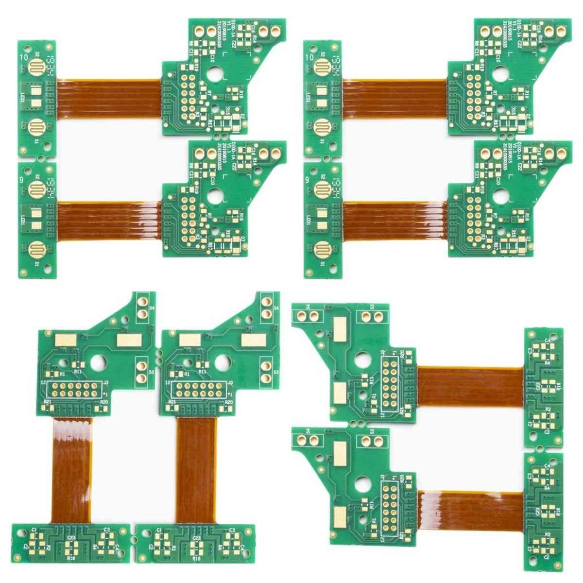 Immersion Gold 4 Layer Flex Pcb Rigid Printed Circuit Board 2.0mm 3mil