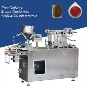 Wholesale Jelly Stick Blister Packing Machine For Liquid 6.2Kw 3500 Editions/Hour from china suppliers