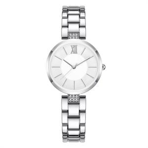 Wholesale Quartz Movement Stainless Steel Belt Watch Diamond Metal Mesh Watch Band from china suppliers