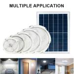 Waterproof Outdoor Solar Ceiling Lights Garden Corridor Ceiling Light