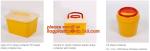 PP Medical Sharp Containers 5L Waste Container, Medical Sharps Square Sterile