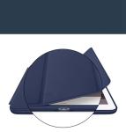 New Mirco Fiber Magnetic Auto Wake SleepTablet Case for New iPad 2017 Leather