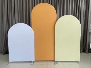 Wholesale Birthday Baby Shower Wedding Party Decoration Backdrop Wall Set Wedding Arch Backdrop Tension Fabric Backdrop Stand from china suppliers