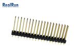UL94V-0 PA6T Insulator Pcb Pin Connector 2.54mm 2*19P Dip 500VAC/ Min