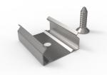 Stainless Steel Neon Flex Mounting Clips 4 Screws