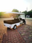 Four Seater Electric Cargo Cart With Customizable Seats CE Certified Customizabl