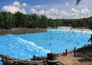 Wholesale Artificial Water Park Wave Pool Durable Air Blowing Surf Wave For Hotel Beach from china suppliers