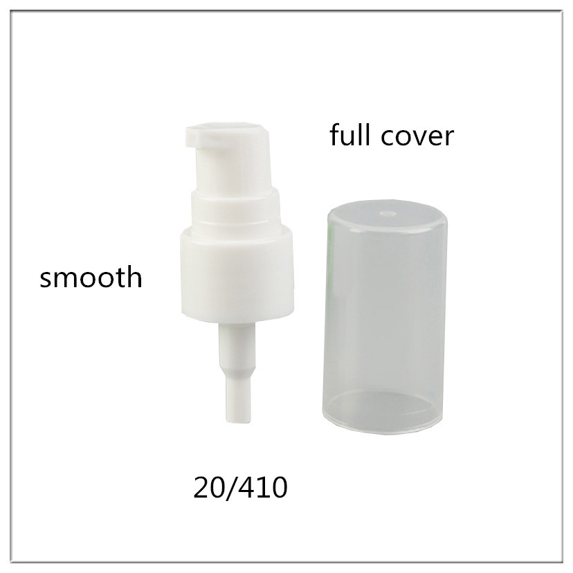 White Plastic Lotion Pump 20/410 24/410 Plastic UV Aluminum Material