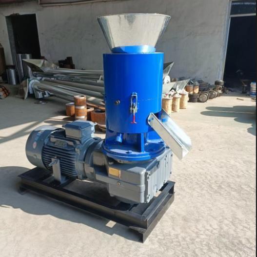 Animal Feed Pellet Machine 30kw Flat Die Feed Making Machine cattle feed pellet