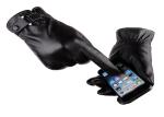 Fashion Windproof Leather Driving Gloves 100 G Weight Used For Adult