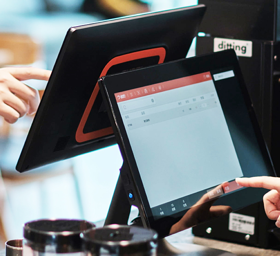 15.6" Dual Screen Pos Touch Screen Computer For Clothing Store