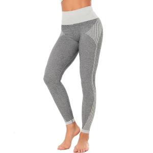 Wholesale Seamless knitted peach fitness pants moisture wicking exercise yoga pants show hip women fitness leggings from china suppliers