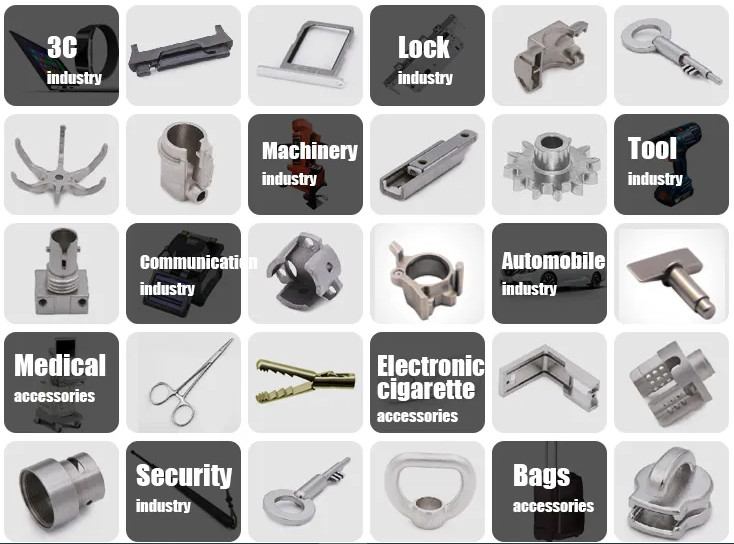 High Precision Metal Powder Mim Stainless Steel Titanium Injectioin Parts