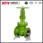 Flanged Connection Form Wcb Electric Actuator Rising Stem Gate Valve for