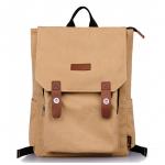 Washable Women And Mens Shoulder Bags Canvas Fashion Backpack Large Capacity