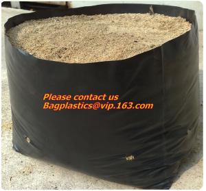 Wholesale Hydroponic planter outdoor self watering plastic flower bag wholesale,Garden planter recycled plastic felt fabric plante from china suppliers