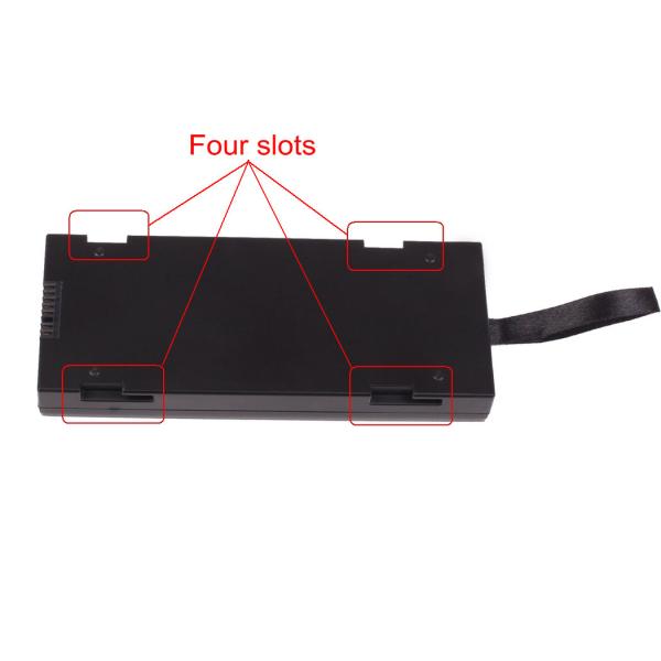 Black 4500mAh 11.1 V Lithium Ion Battery Pack For Mindray IMEC8 IMEC10 IPM10 IPM12