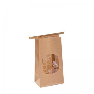 Wholesale Premium Kraft Paper Baguette Bread Bags Strong Bottom Virgin Material For Heavier Items from china suppliers