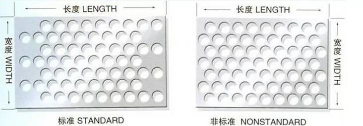 Punched 409L Stainless Perforated Mesh SUH409L Anti Oxidation