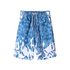Wholesale Low Minimum Clothing Manufacturer Men's Shorts Print Quick Dry With Drawstring Lightweight Pocket Beach Shorts from china suppliers