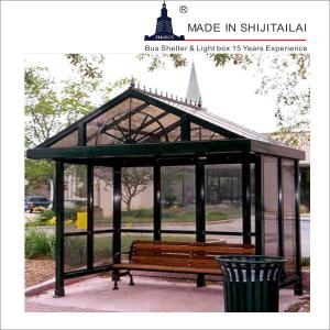 Wholesale Powder Spraying WiFi L4650mm Aluminum Bus Shelter from china suppliers