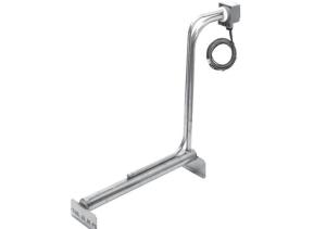 Wholesale Metal Tube Titanium Immersion Heater , L Shaped Over The Side Tank Heaters from china suppliers