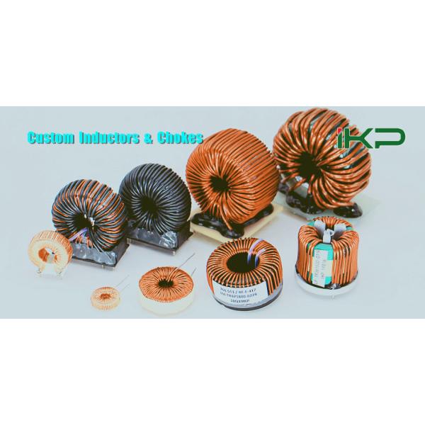 IKP Designed 47uH Fixed Vertical Sendust Core Differential Mode Power Choke Coils