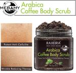 MSDS Sea Salt Body Scrub With Arabica Coffee Beans Reduces Wrinkles Nourishing
