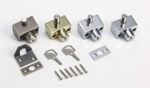 Wholesale Mechanical Key Brush Stainless Square Window Door Lock Anti Corrosion from china suppliers