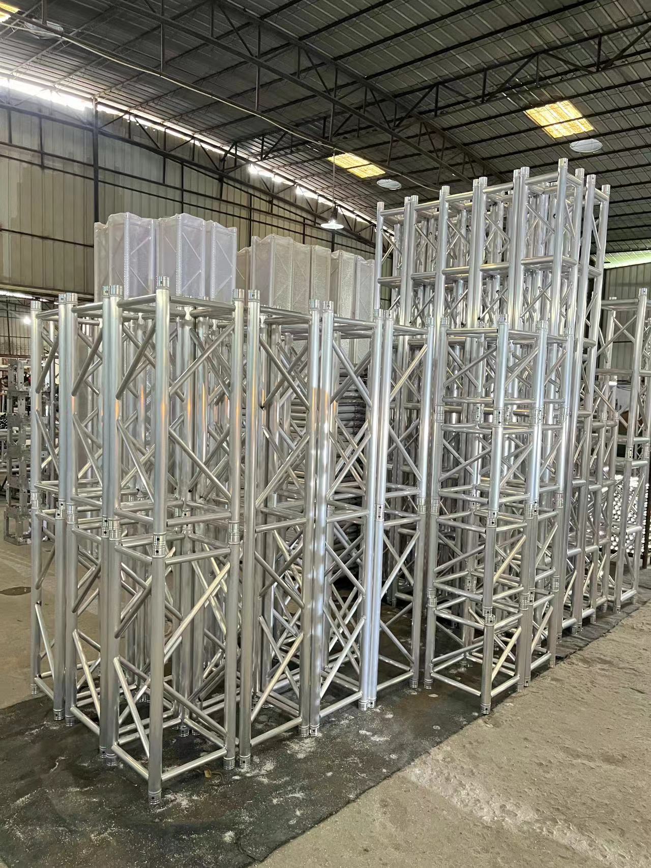 Robust Circular Aluminum Truss Multi Angle Truss Corner For Stage Events