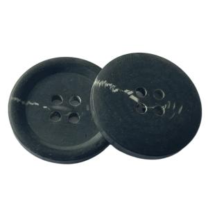 Wholesale Imitation Horn Effect Fake Horn Buttons Four Hole 34L Customized Color And Shape from china suppliers
