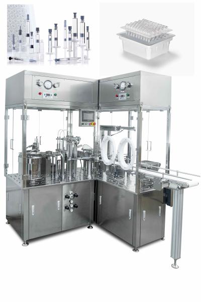 Small Capacity Fully Automatic 3ml 5ml 10ml Medical Gel Prefilled Syringe Liquid