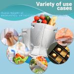 Insulated Foil Bag 8 X 8 X 8 Inch. Pack Insulated Shipping Bags For Food Handles