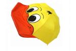 Yellow 3D Kids Duck Umbrella , Children'S Duck Umbrella Sturdy Wind Resistant