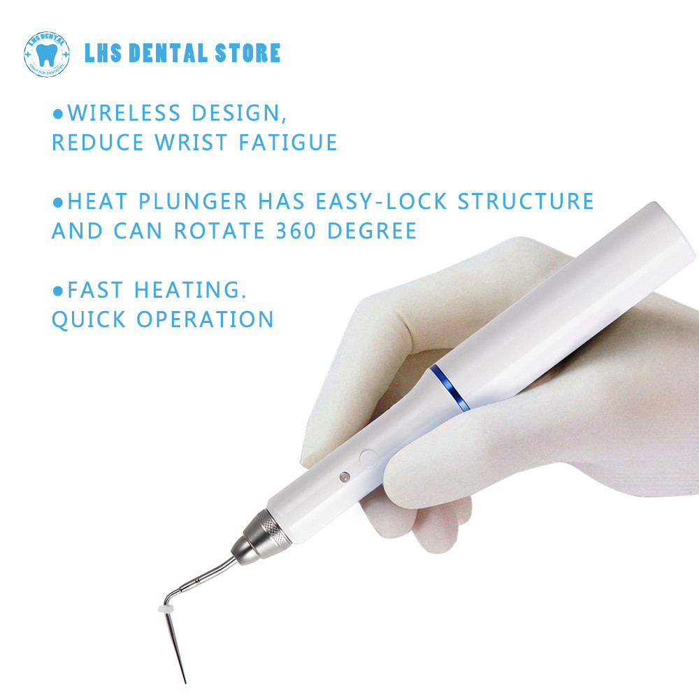 ODM Cordless Obturation System Gutta Percha Pen With 2 Tips Dentist Tools