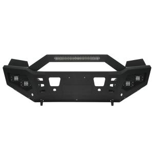 Wholesale OEM Manufacturer Wholesale Steel Power Coating LED Truck Bull Bar For Nissan Navara NP300 D40 from china suppliers