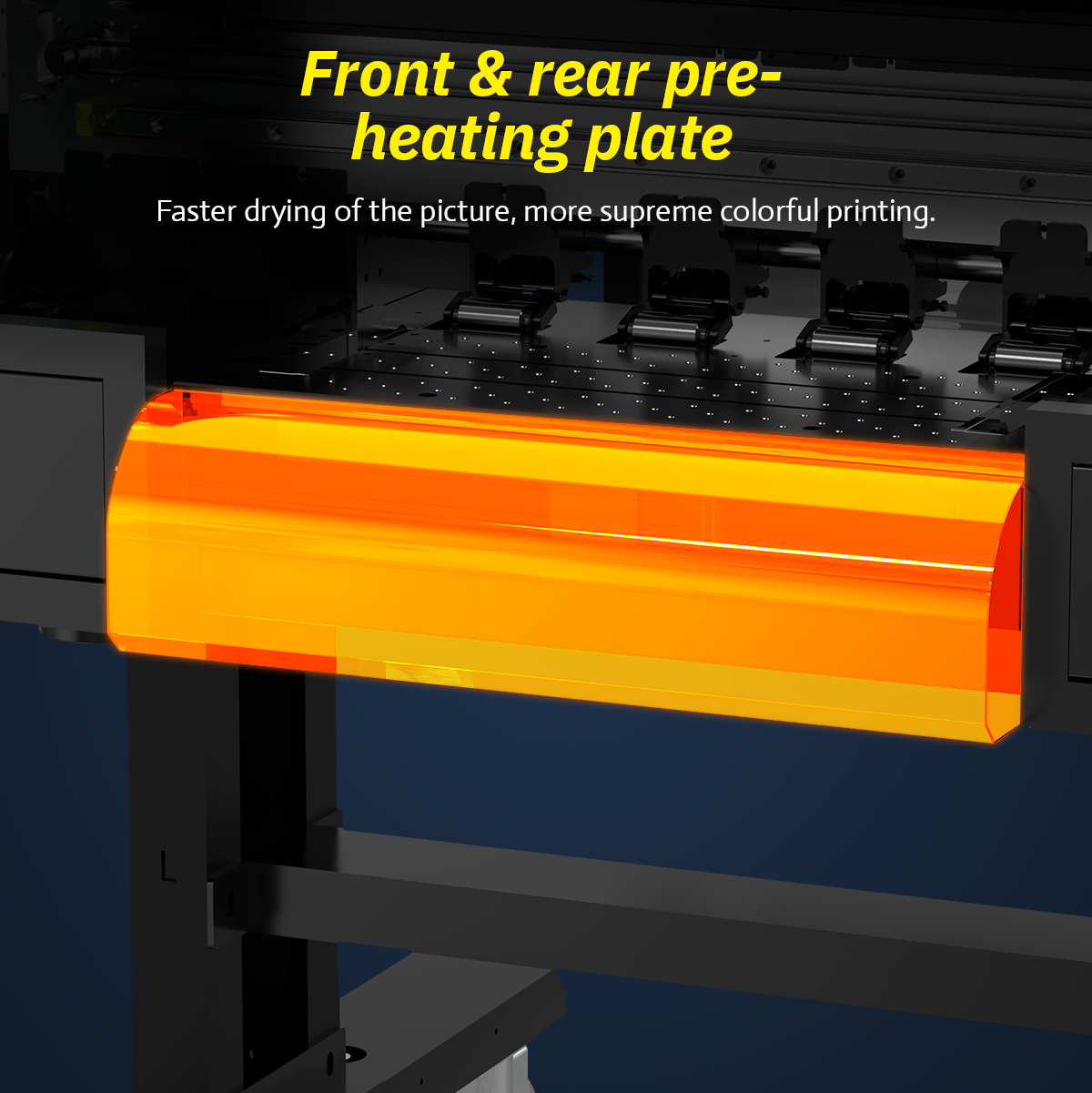 A3 DTF Printer With Powder Shaking And Drying EPSON i1600-A1*2 Print Heads