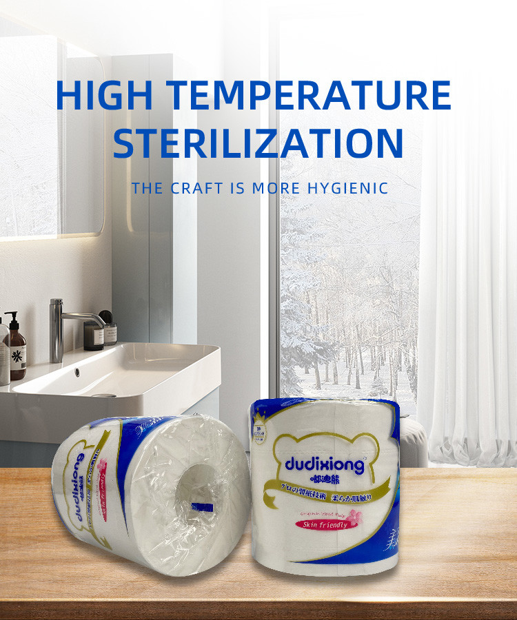 Customized Layer Eco Friendly Car 90g Bamboo Toilet Paper ISO9001